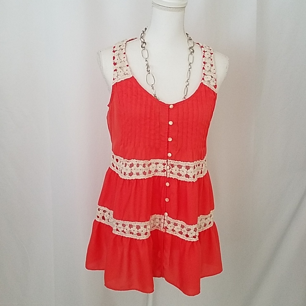 Vanessa Virigina Size 2 Anthro Tank